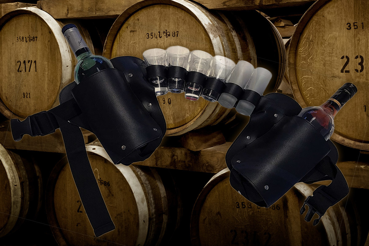 Liquor Holster Living Sharp